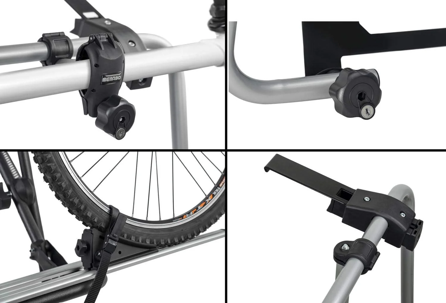 Fahrradträger Shadow kompatibel mit VW Caddy IV Kombi 2015 bis 2021 für 3 Fahrräder Räder Heckträger - Image 7