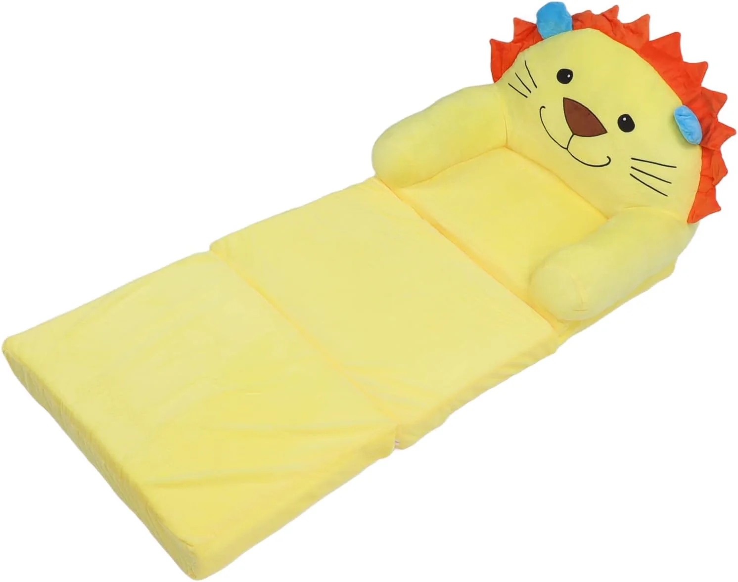 Faltbares Kindersofa, Plüsch, Weich, Niedlich, Cartoon-Kindercouch, Bett mit Armlehnen, Kindercouch, - Image 5