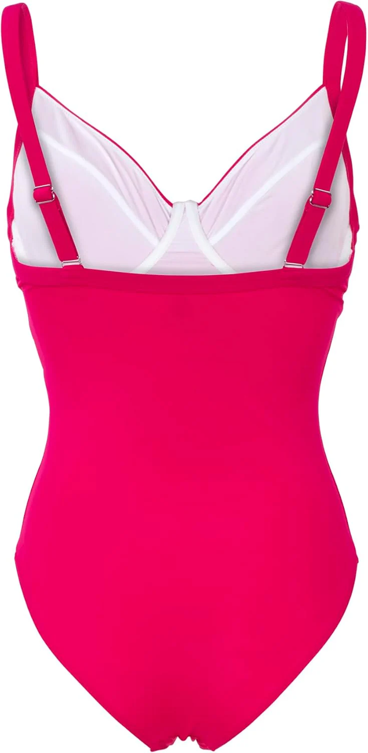 fashy Damen Badeanzug, Cherry pink - Image 2