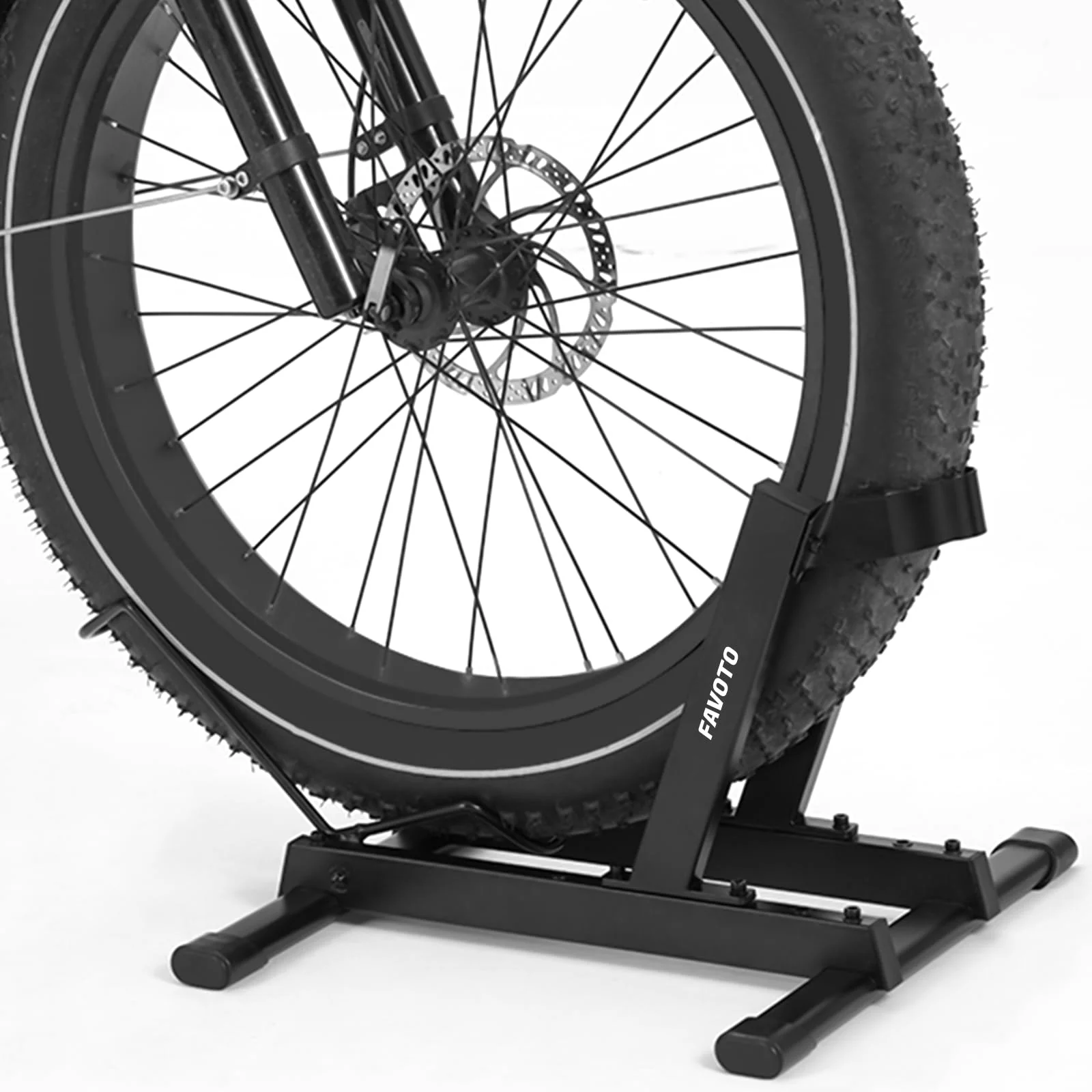 Favoto E-Bike Fahrradständer Rennrad Fahrradhalter – Stabiler Bodenständer für Elektrofahrräder & Fa