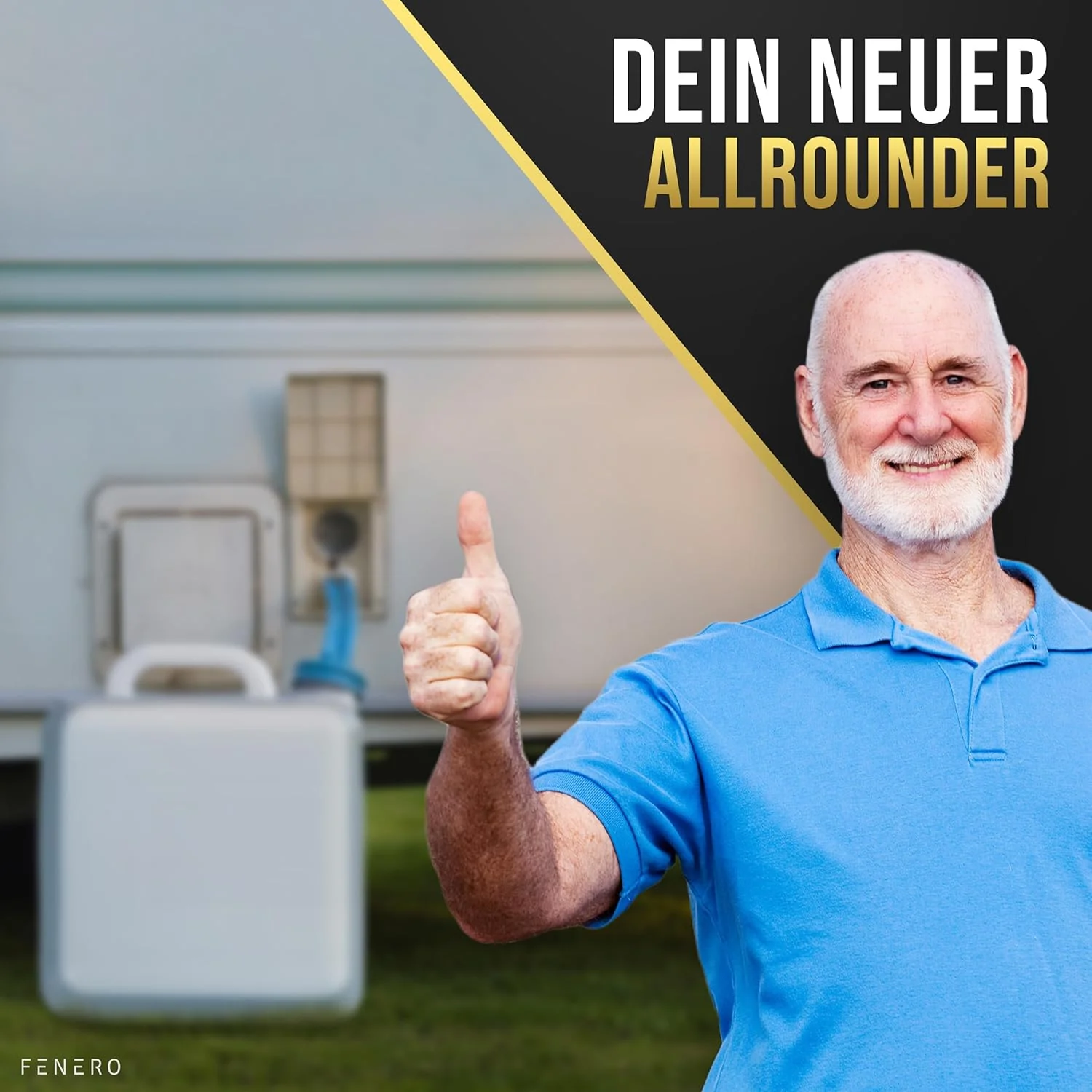 FENERO Wasserkanister Faltbar [Das Original] 10/20l Wasserkanister Camping - Robuster Faltkanister - - Image 7