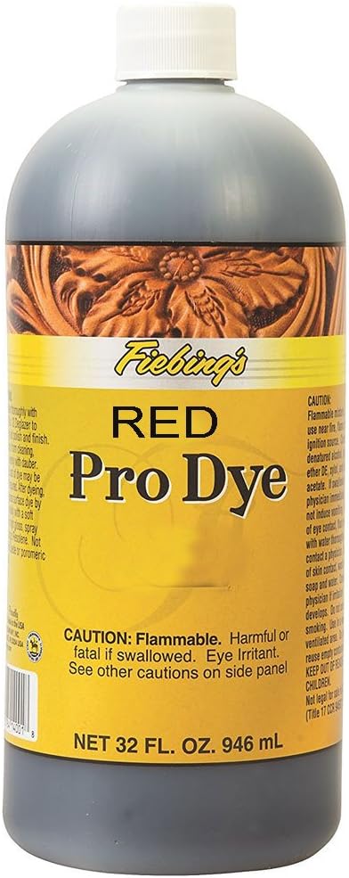 Fiebing's Pro Dye 32 OZ Rot, 32 OZ Rot - Image 3