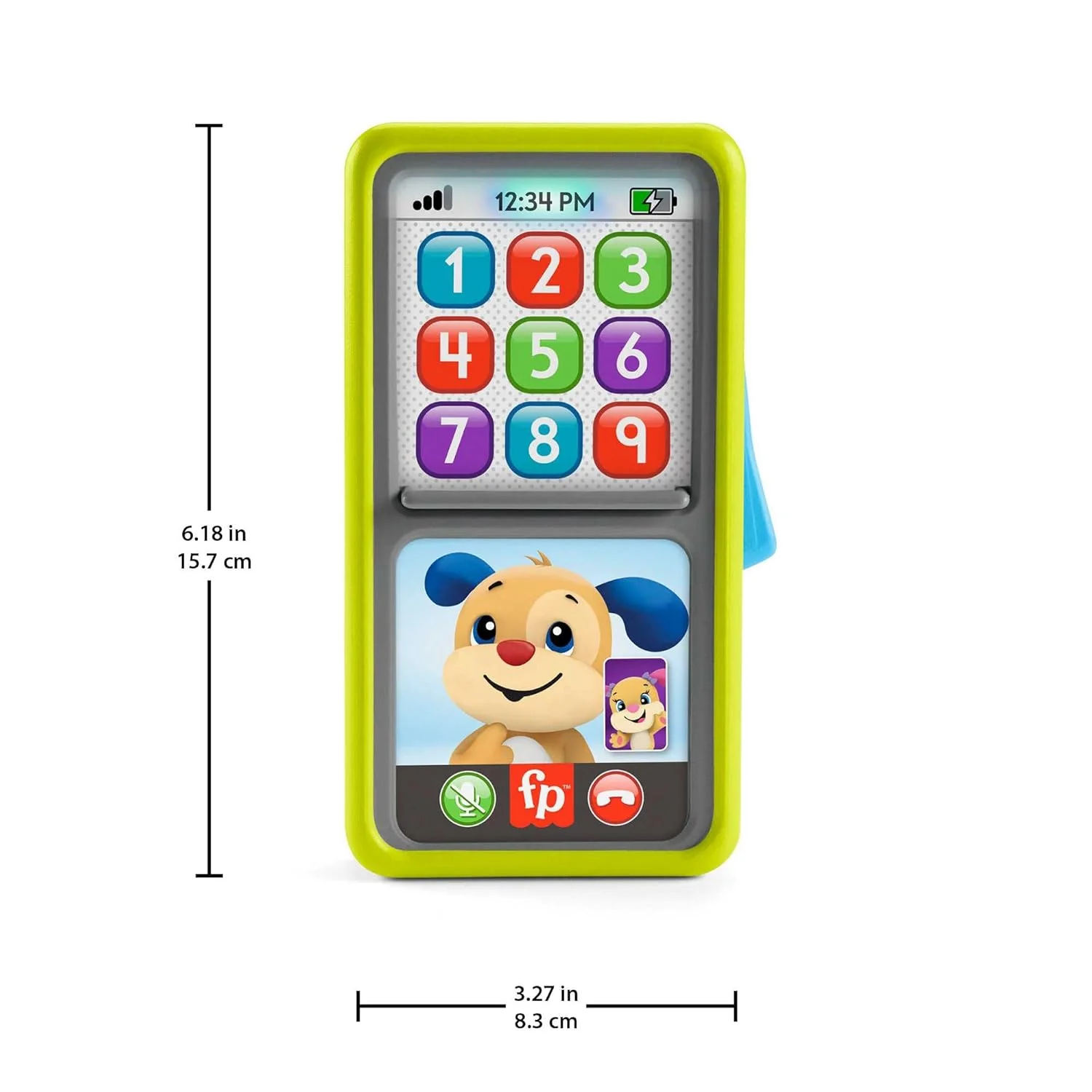 Fisher-Price Lernspass 2-in-1 Smartphone - Spielzeugtelefon mit Lichtern und 75+ Liedern, Version: E - Image 6