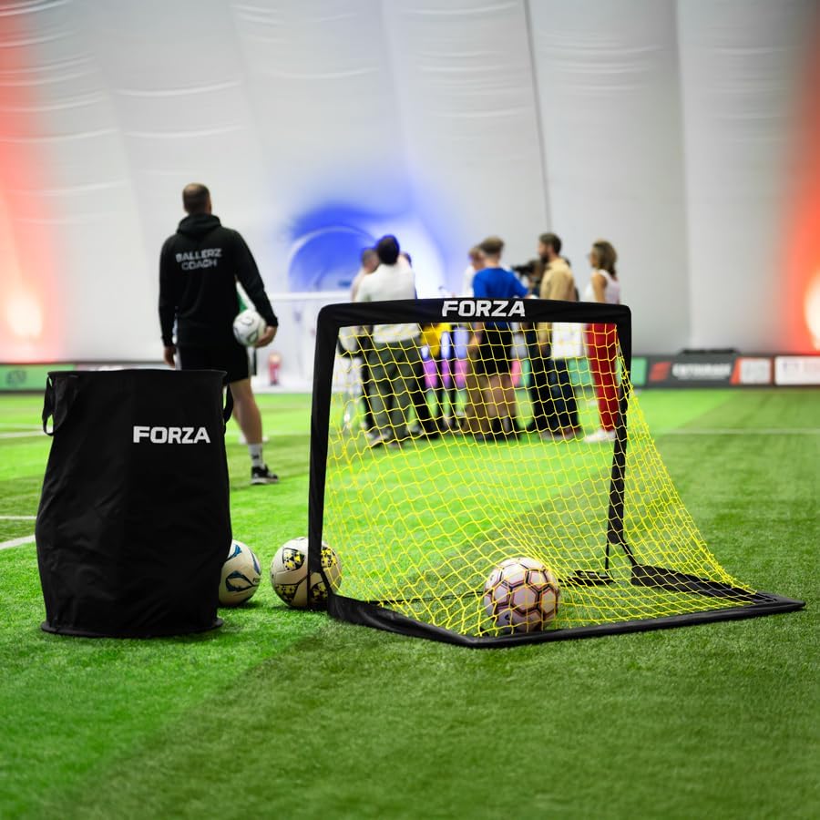 FORZA Pop-Up Fussballtore | Klappbares Fussballtor für Kinder & Erwachsene | Tragbares Fussballtor G - Image 8