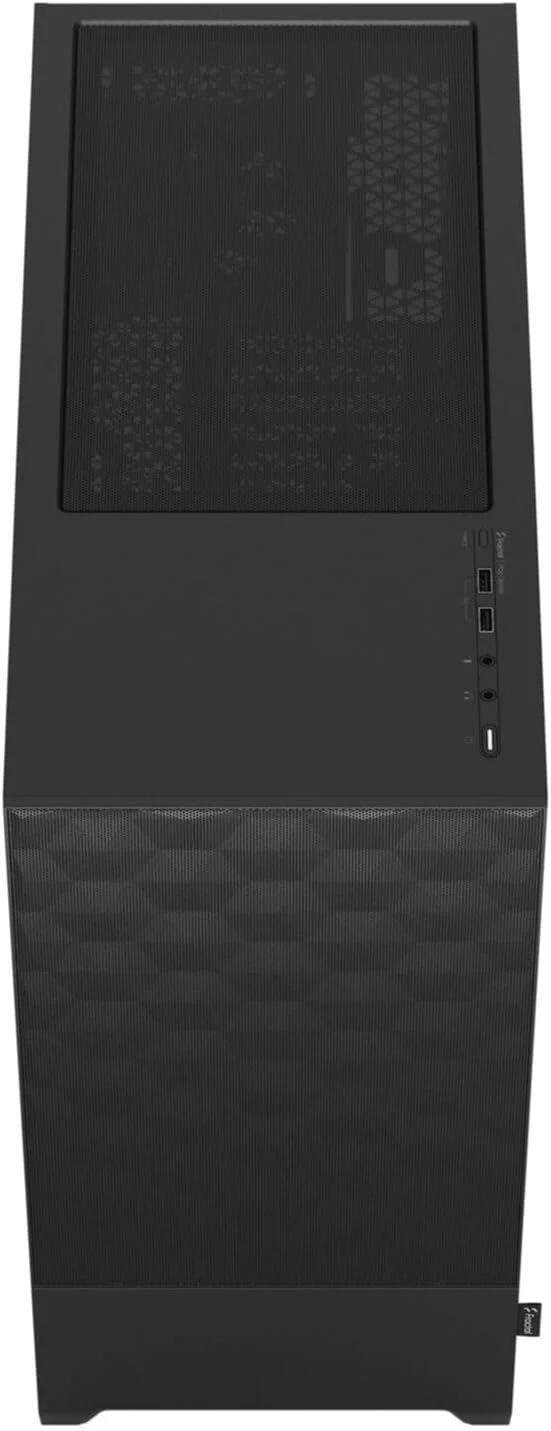 Fractal Design Pop Air Black – Solid – Honeycomb Mesh Front – Solid Side Panel - Three 120 mm Aspect - Image 6