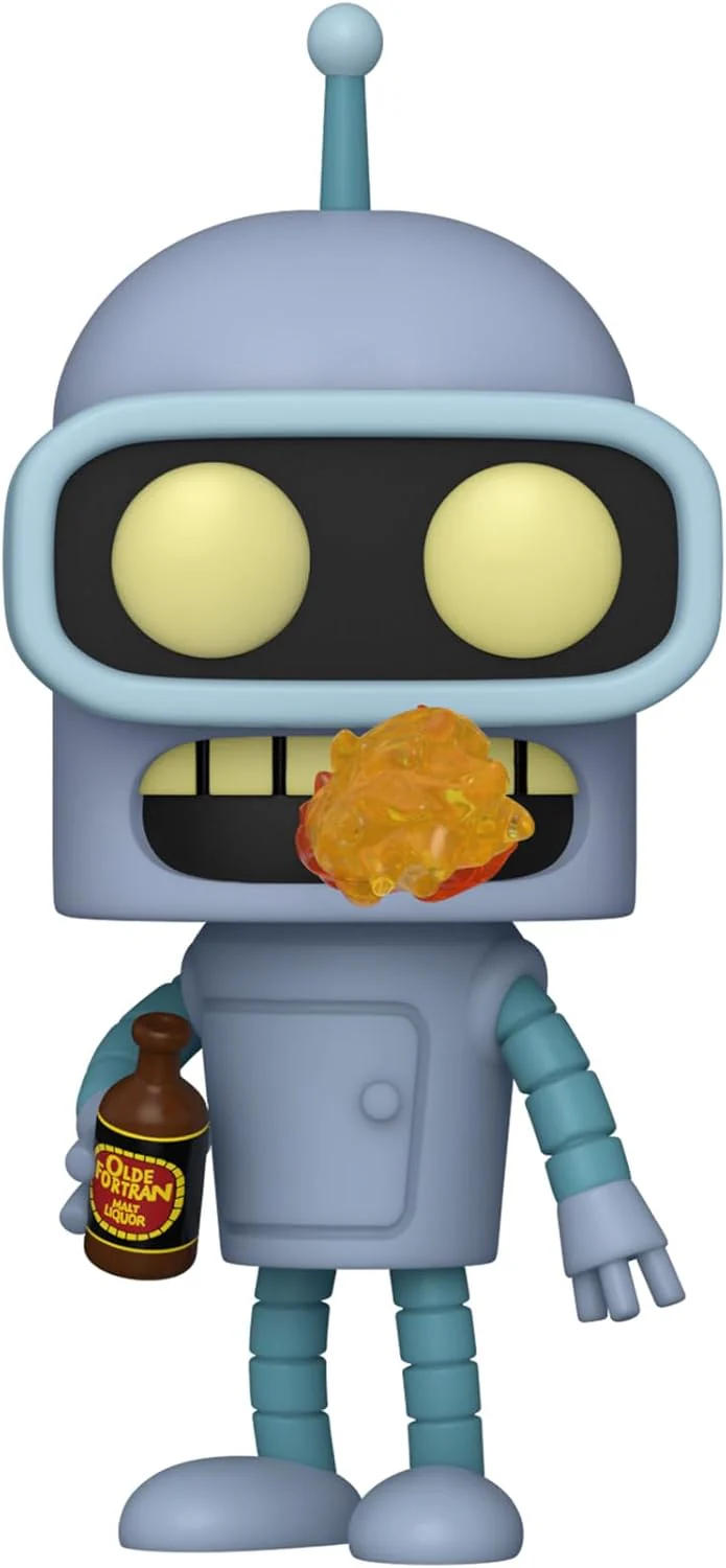 Funko POP! TV: Futurama - Bender - 1/6 Quote Für Seltene Chase-Variante - Leuchtet Im Dunkeln - Viny - Image 2