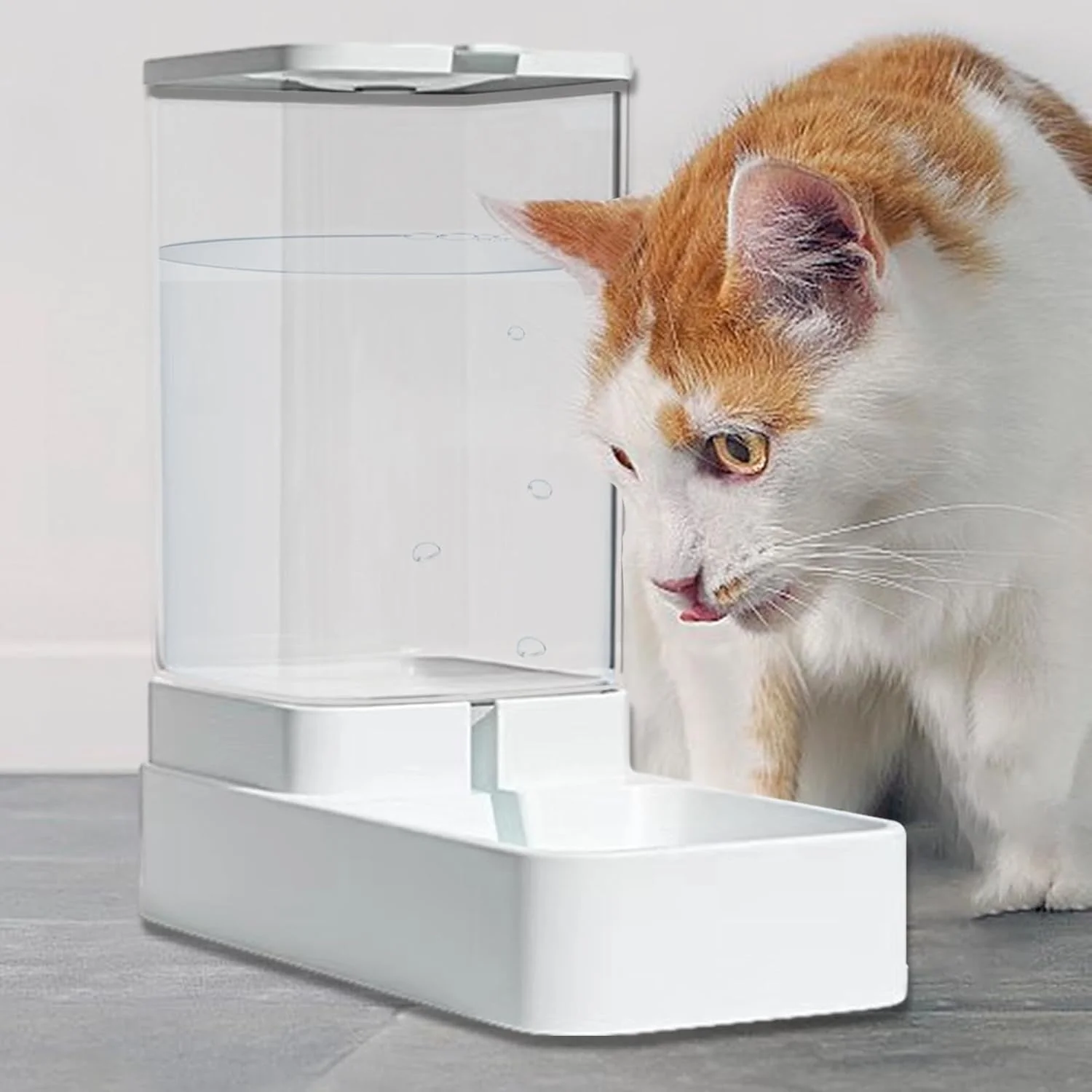 Futterautomat, Automatischer Futterspender Katze, 3.8L Wasserspender Hund, Automatischer Schwerkraft - Image 2