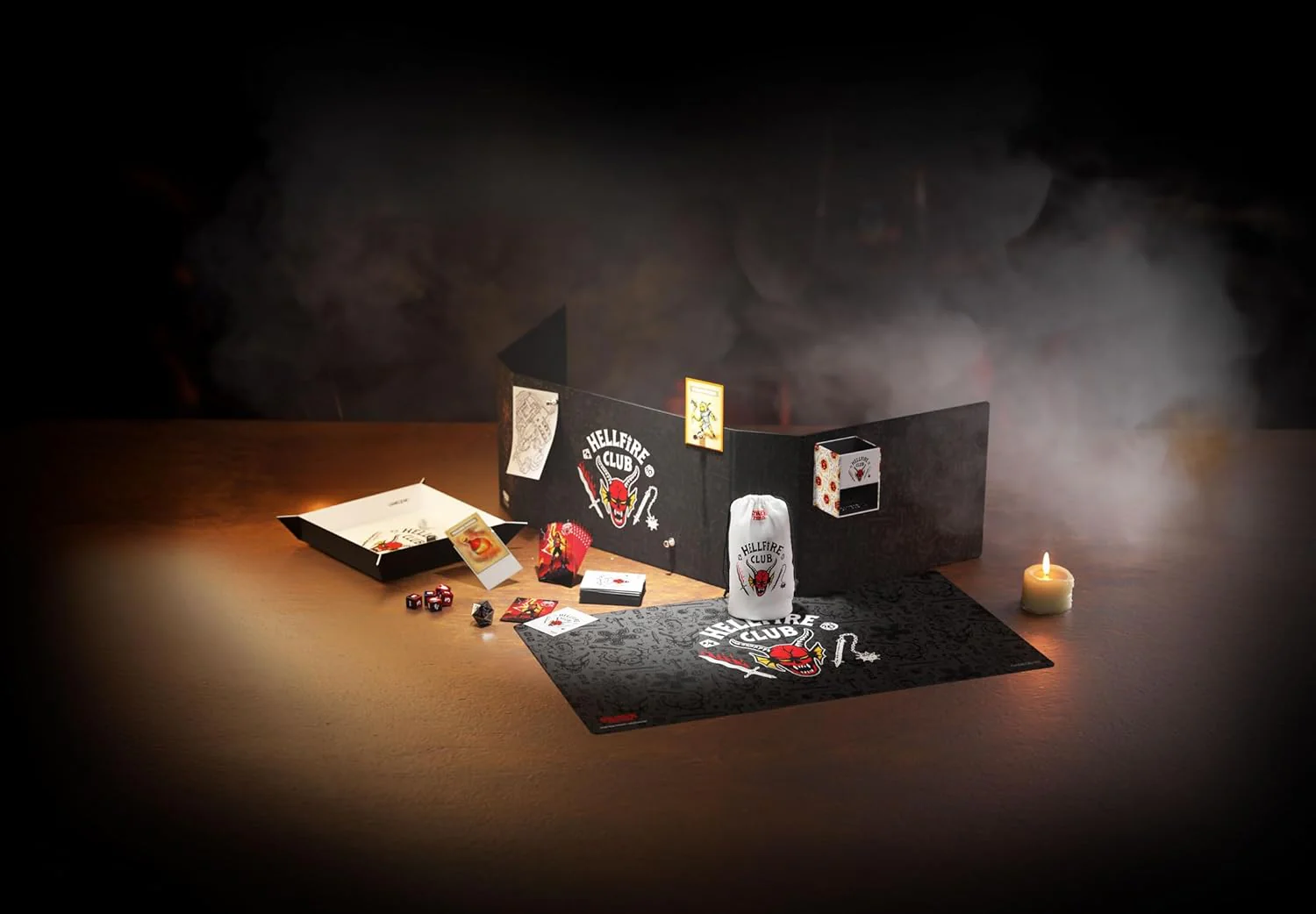 Gamegenic, Stranger Things – Hellfire Club Prime Playmat, Abmessung: 61 x 35 cm, 2 mm dick - Image 6