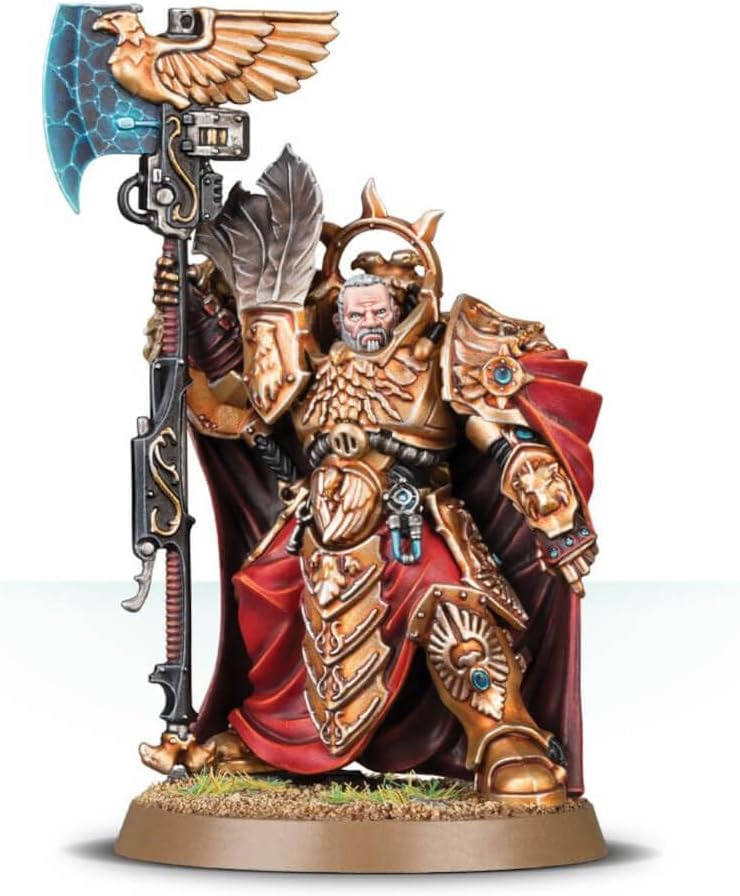 Games Workshop Warhammer+40k+-+Adeptus+Custodes+Captain+General+Trajann+Valoris - Image 2