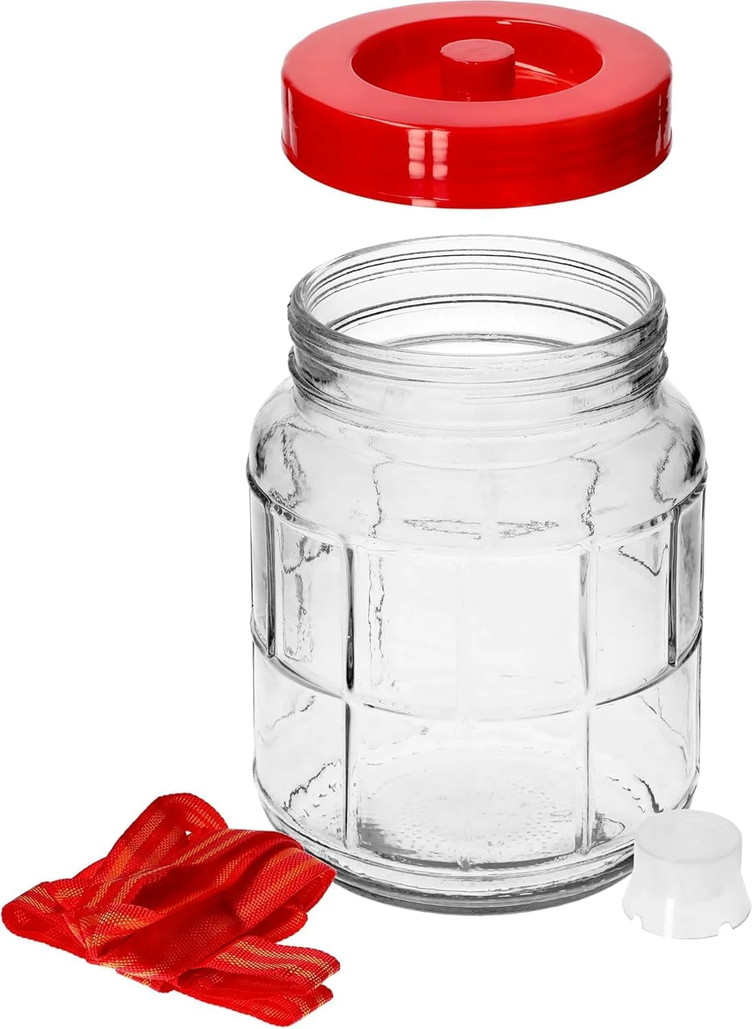 Gärballon|Gärbehälter Weinballon Glasballon+Gäraufsatz für Wein Bier Maische| Einmachgläser Vorratsg - Image 6