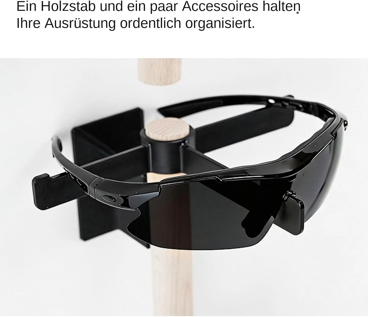 Gear-Rack Wand-Organizer Für Fahrradzubehör | Holz Vertikale Fahrradzubehör Halterung | Innen Fahrra - Image 5