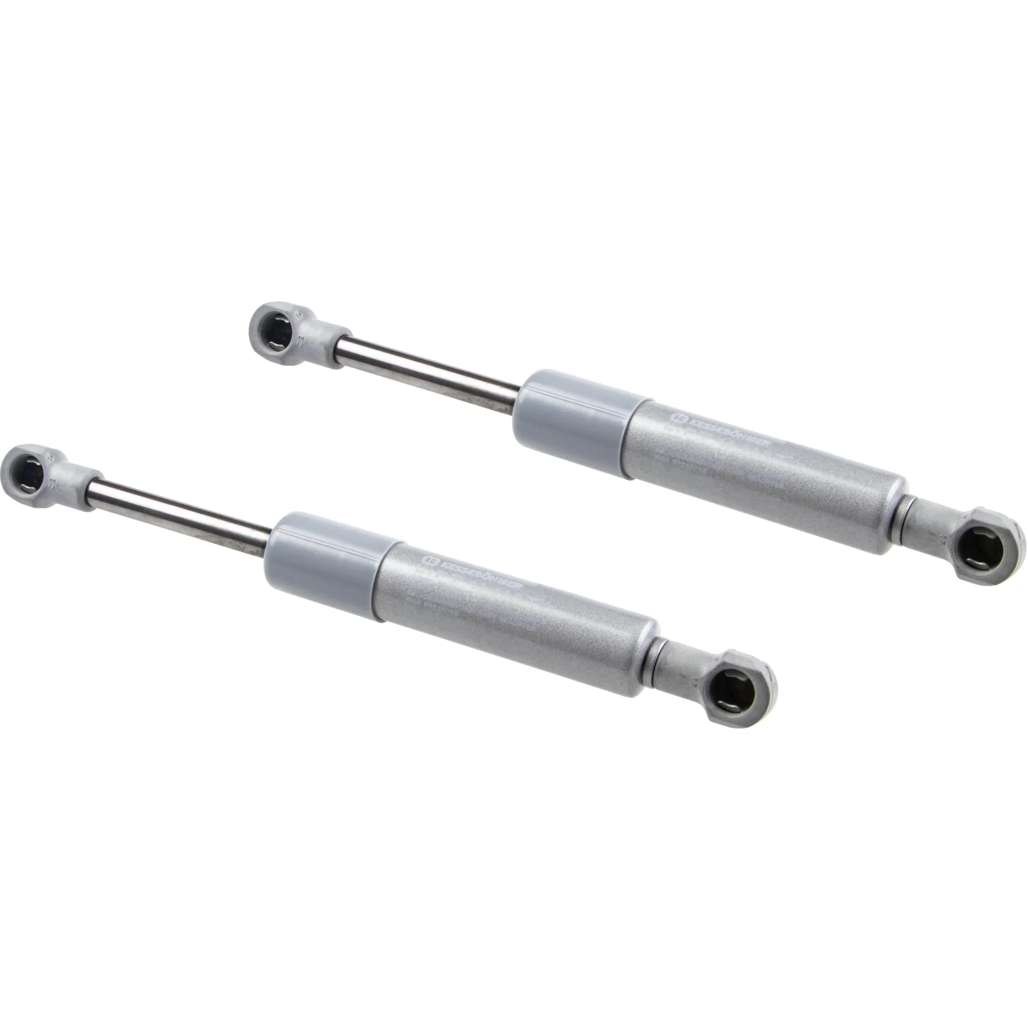 Gedotec 2x Gasdruckfeder 450N - Kesseböhmer Gasdruckdämpfer für HSB Hochschwenkbeschlag - Stossdämpf