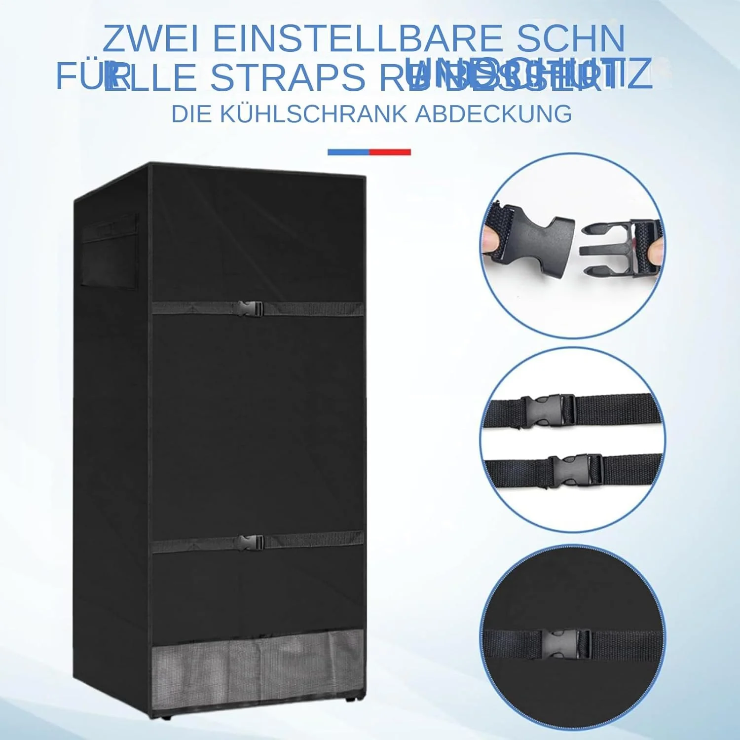 Gefrierschrank Abdeckung, Kühlschrank Abdeckung Outdoor, Kühlschrankabdeckungen, Aufrechte Gefriersc - Image 7