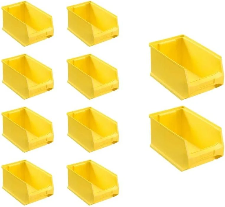 Gelbe Sichtlagerbox 3.0 | HxBxT 12,5x14,5x23,5cm | 2,8 Liter | Sichtlagerbehälter, Sichtlagerkasten, - Image 2