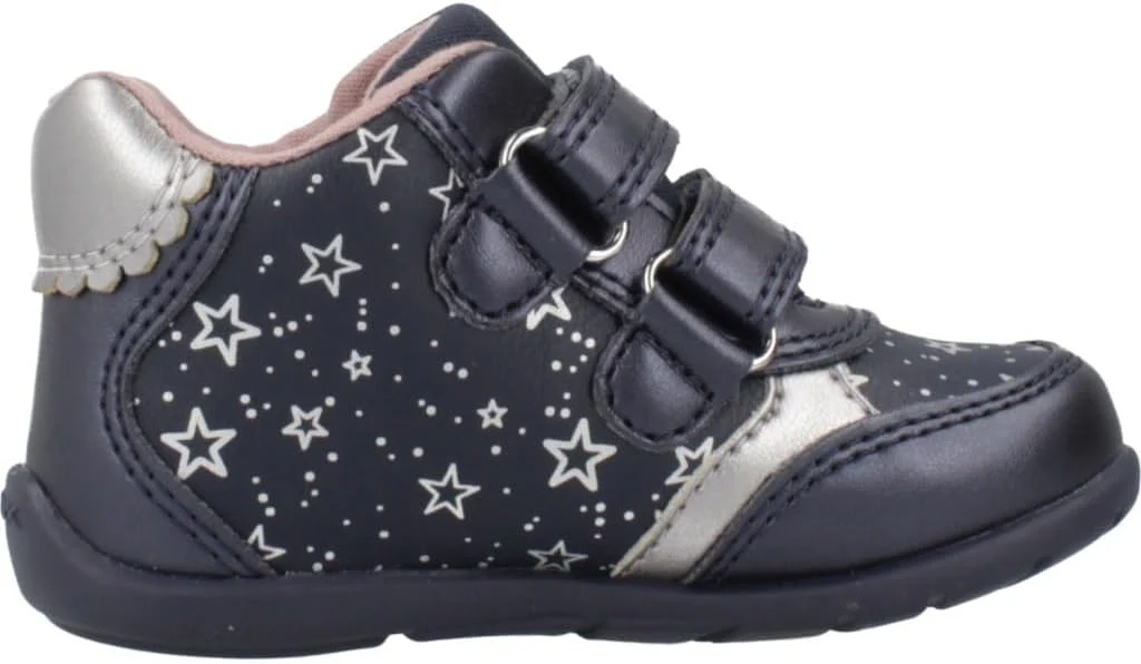 Geox Mädchen B Elthan Girl B Sneaker 19 EU Blau, 19 EU Blau - Image 5