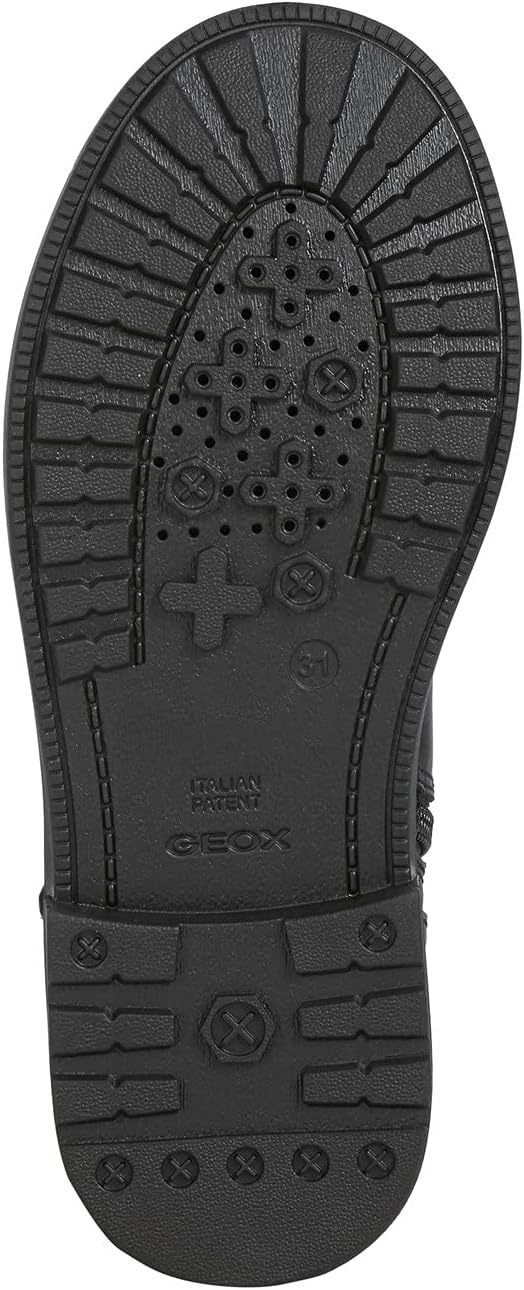 Geox Damen J Eclair Girl B Biker Boots 36 EU Schwarz, 36 EU Schwarz - Image 4