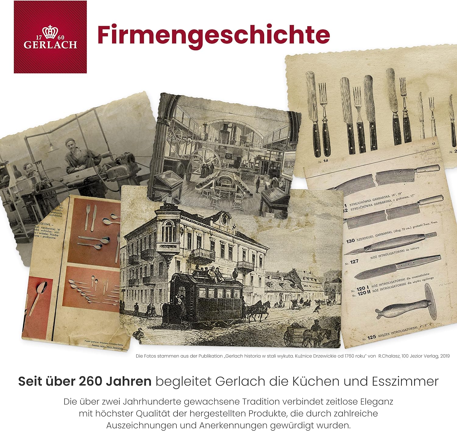 Gerlach Besteck-Set Glänzend Muza, Edelstahl, Silberglänzend, 24 EL. in Einer Schachtel Silberglänze - Image 6