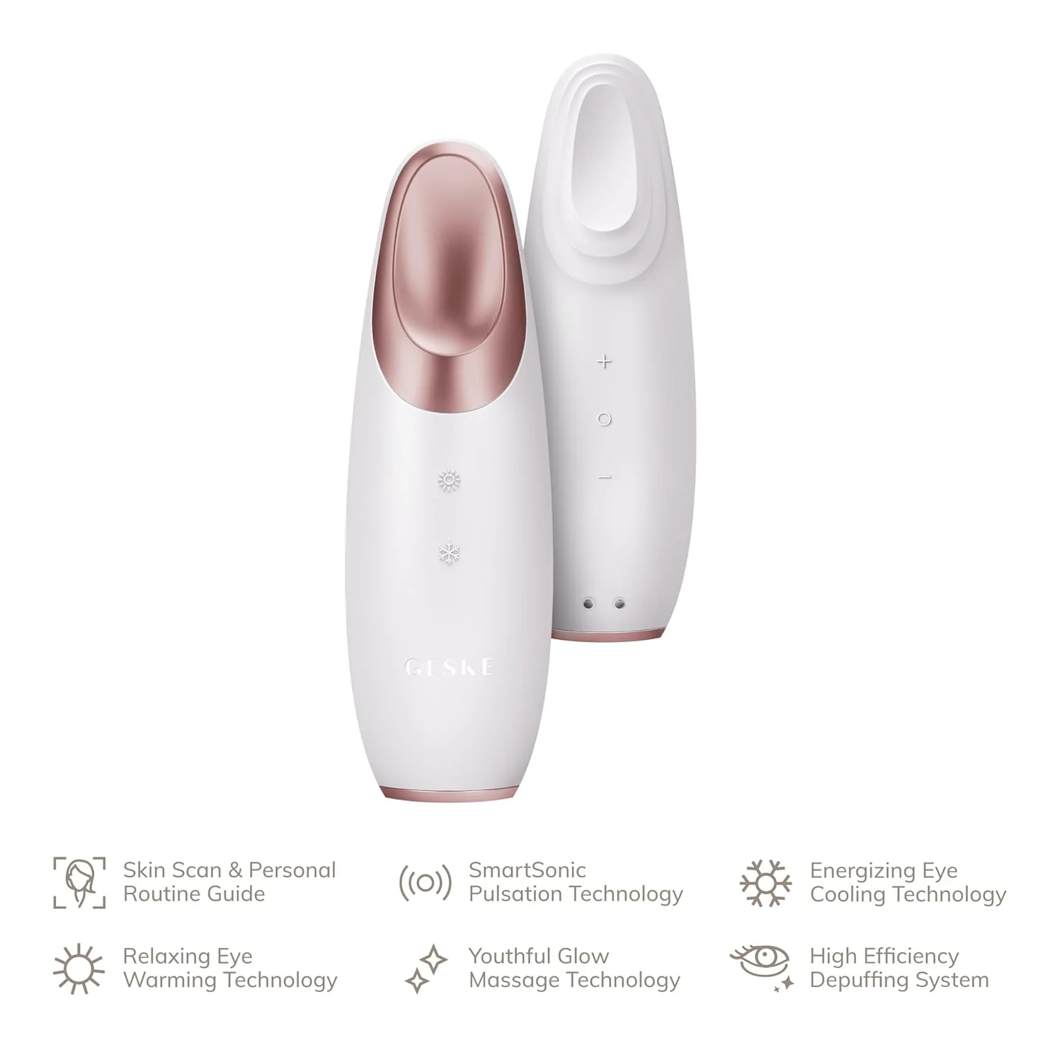 GESKE | SmartAppGuided™ Warm & Cool Eye Energizer | 6 in 1 + GESKE Hydrating Serum | Set mit passend - Image 6