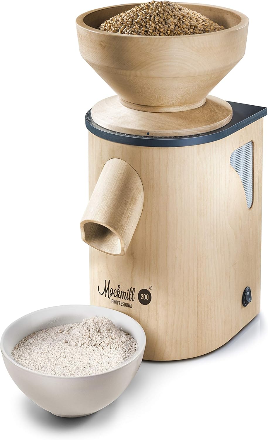 Getreidemühle Mockmill Professional 200 | frisches Mehl | Made in Germany |+ 2,5 kg Bio Weizen Profe - Image 3