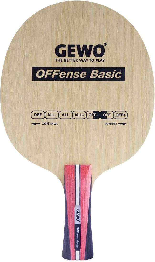 GEWO Offense Basic Tischtennisholz / 5-lagig, kontrolliert & variabel/für Offensive Einsteiger & Wie - Image 2