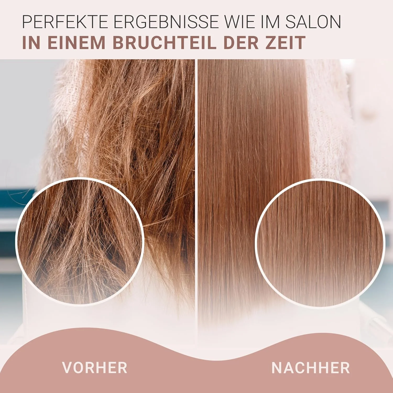 Glätteisen Locken und Glätten Haarglätter - 5 Jahre Sorgenfreiheit - Haar Styling Hair Straightener - Image 5