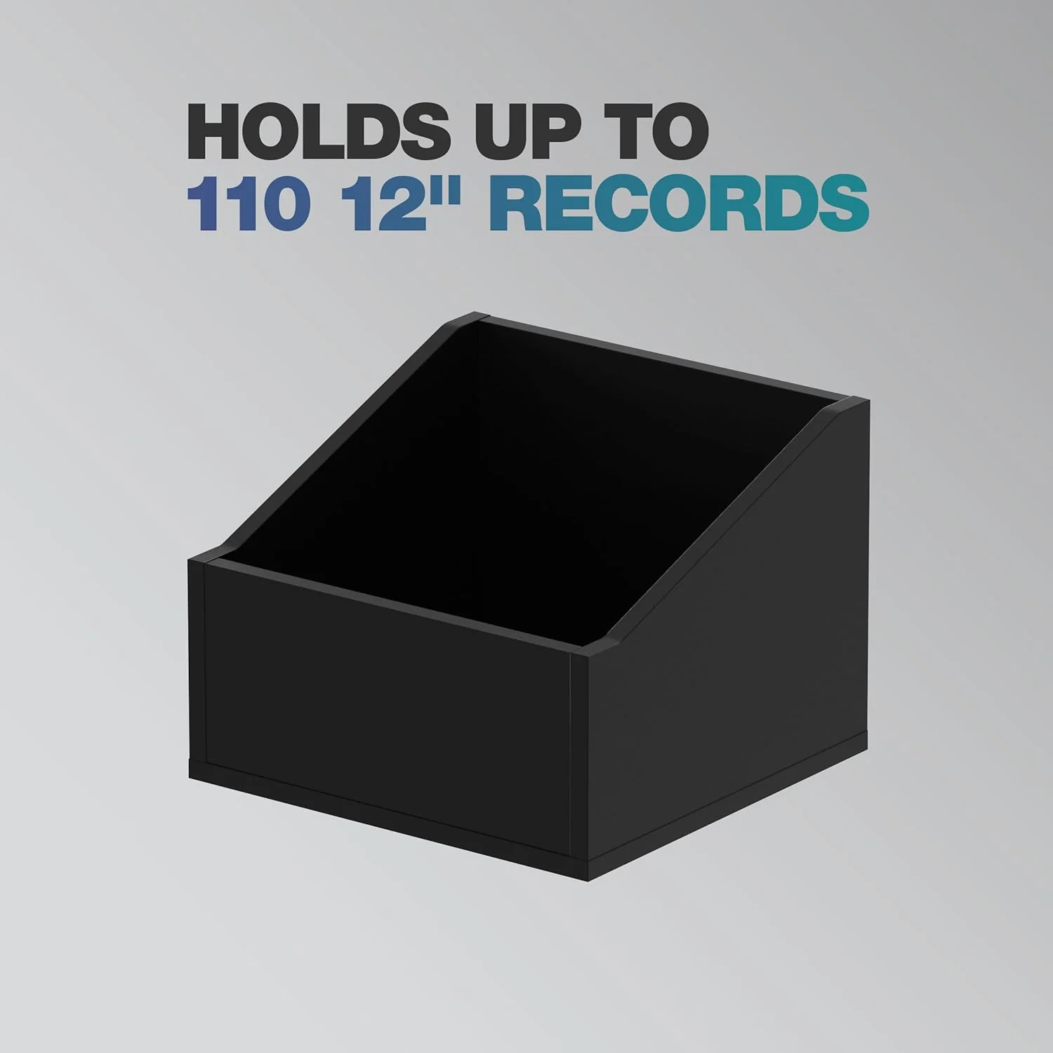 Glorious Record Box advanced black 110 - bis zu 110 Platten im 12''-Format, optisch abgestimmt, Lief - Image 5