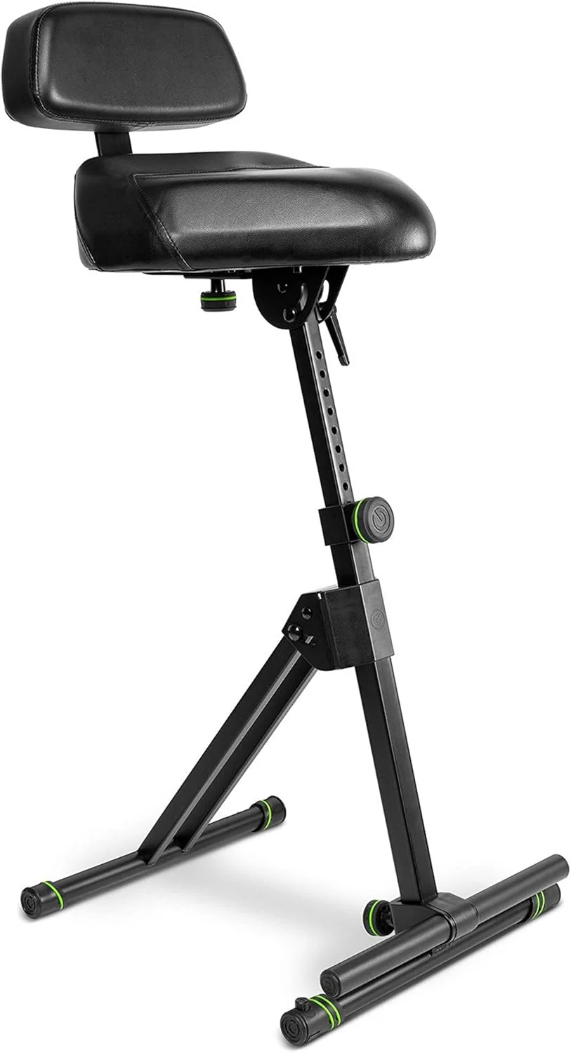 Gravity FM SEAT1 BR - Höhenverstellbare Stehhilfe mit Fussstütze und Rückenlehne, Höhenverstellung b - Image 3