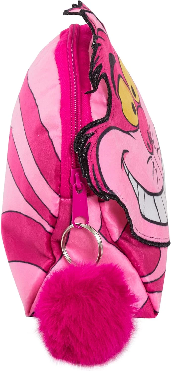 Grinsekatzen-Make-up-Tasche für Damen, Disney Kosmetiktasche, Kosmetiktasche, Federmäppchen, rose, E - Image 8