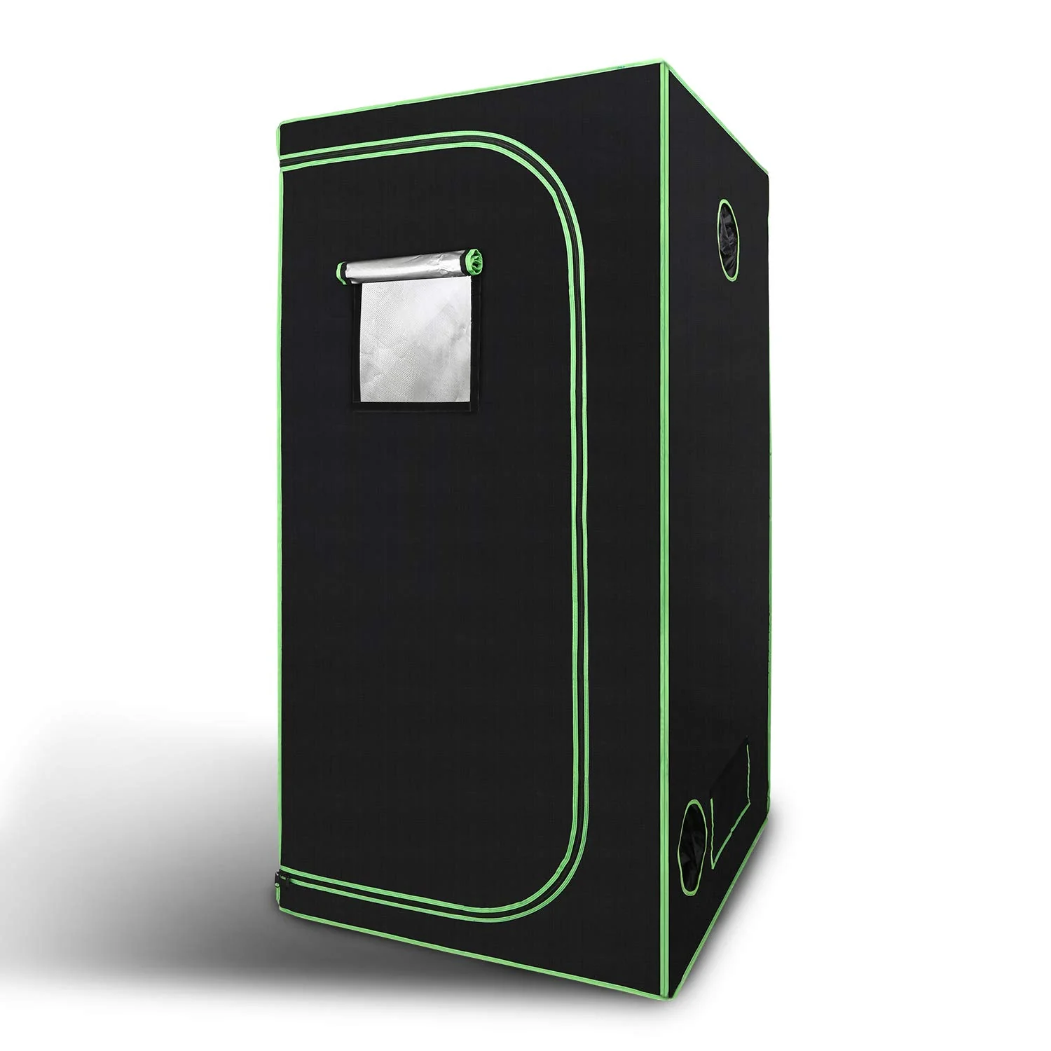 Growzelt,Grow Tent|Grow Schrank|Zuchtzelt|Lichtdicht und Wasserdicht Pflanzenzelt|Gewächshaus für Ho