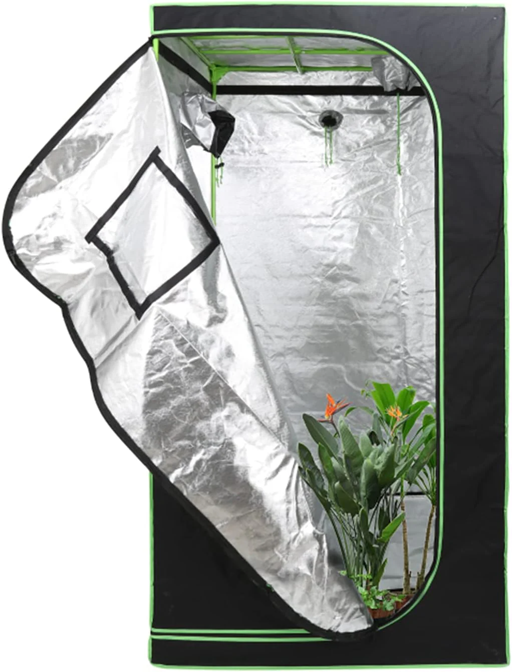 Growzelt,Grow Tent|Grow Schrank|Zuchtzelt|Lichtdicht und Wasserdicht Pflanzenzelt|Gewächshaus für Ho - Image 2