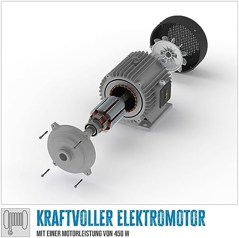 Güde Elektro-Seilzug GSZ 100/200 (450 W, GS-geprüft, max. Hubkraft ohne/mit Umlenkrolle 100/200 kg, - Image 5