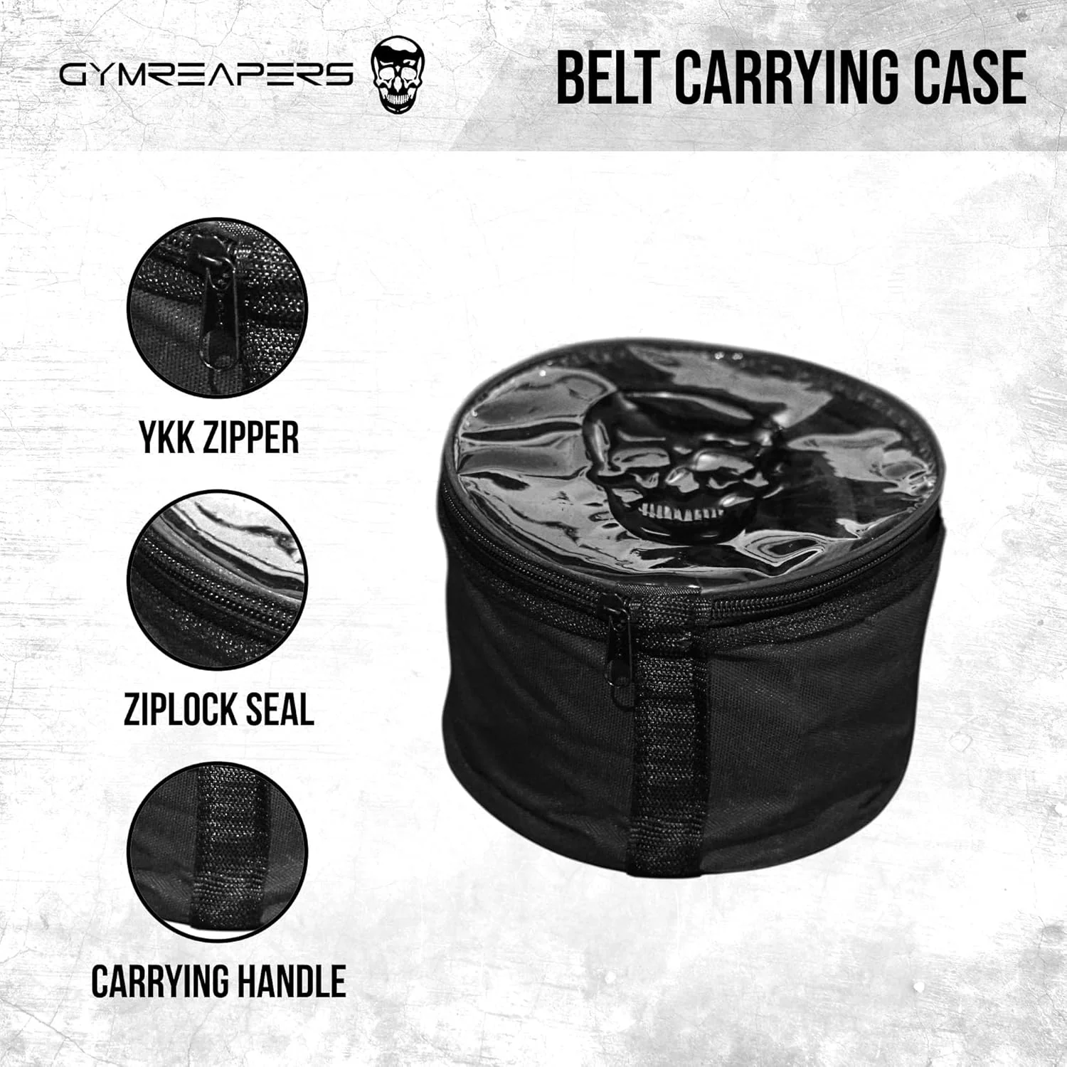 Gymreapers Gewichthebergürtel – 7 mm strapazierfähiger Profi-Ledergürtel mit Verstellbarer Schnalle - Image 5