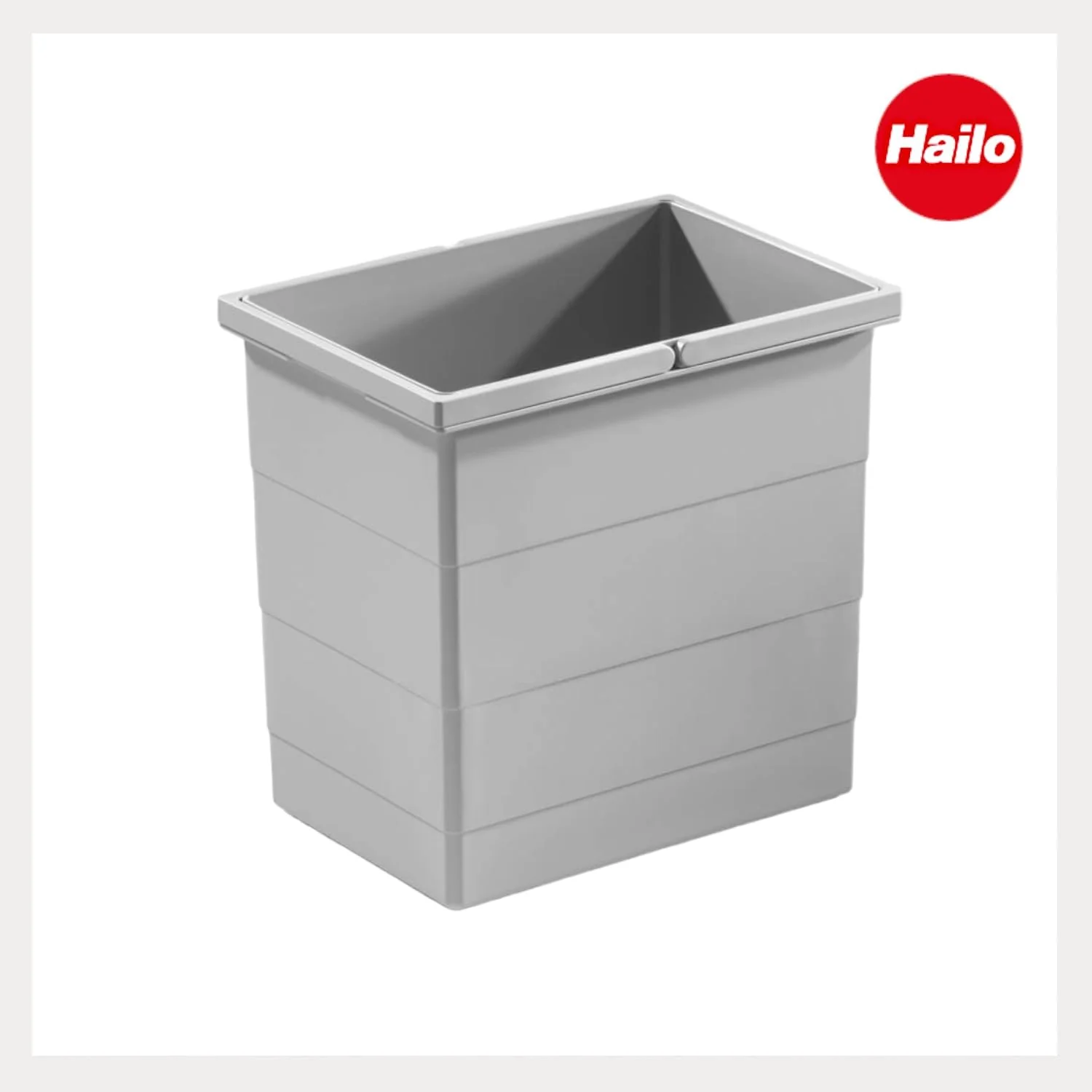 Hailo Inneneimer 1093479 | 18 Liter Doppelhenkel | Abfalleimer Einsatz für Raumspar Tandem/Rondo | K - Image 2