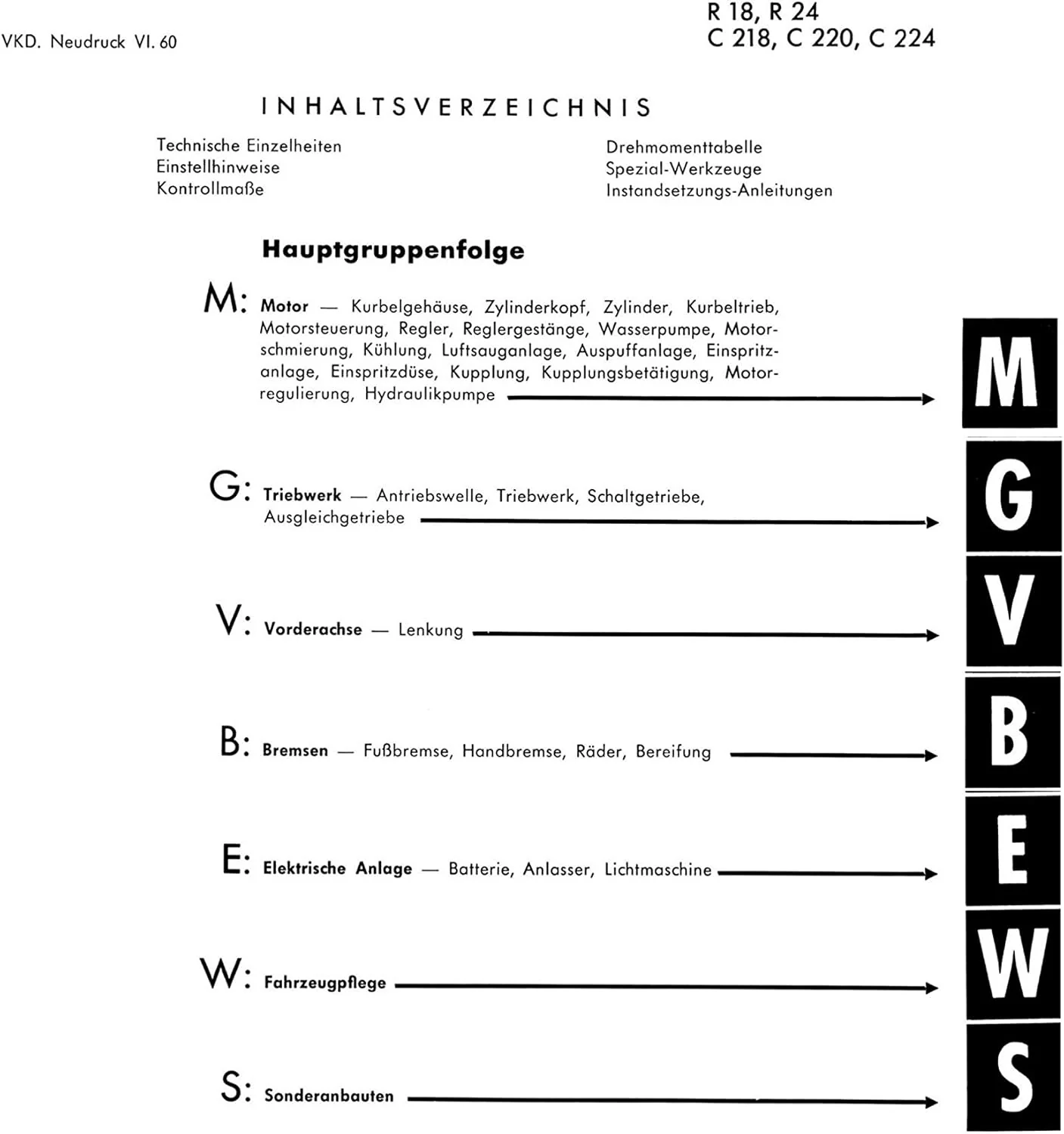 HANOMAG Werkstatthandbuch Instandsetzungs-Anleitung Traktor R18 R24 - C218 C220 C224 - Image 4
