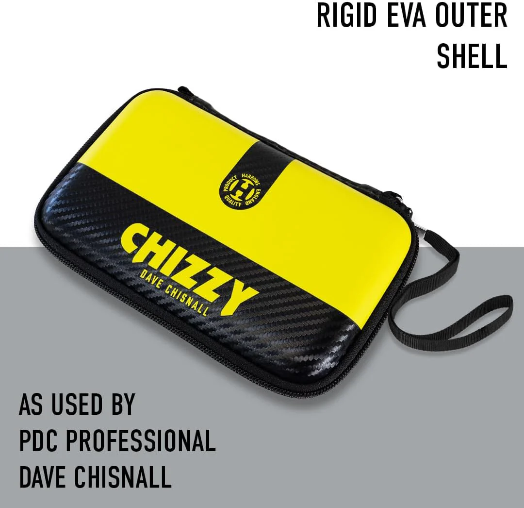 Harrows Darttasche Dave Chizzy Chisnall Player Pro 6 | Dart Case Dartshalter I Darts Case fasst 6 Da - Image 2