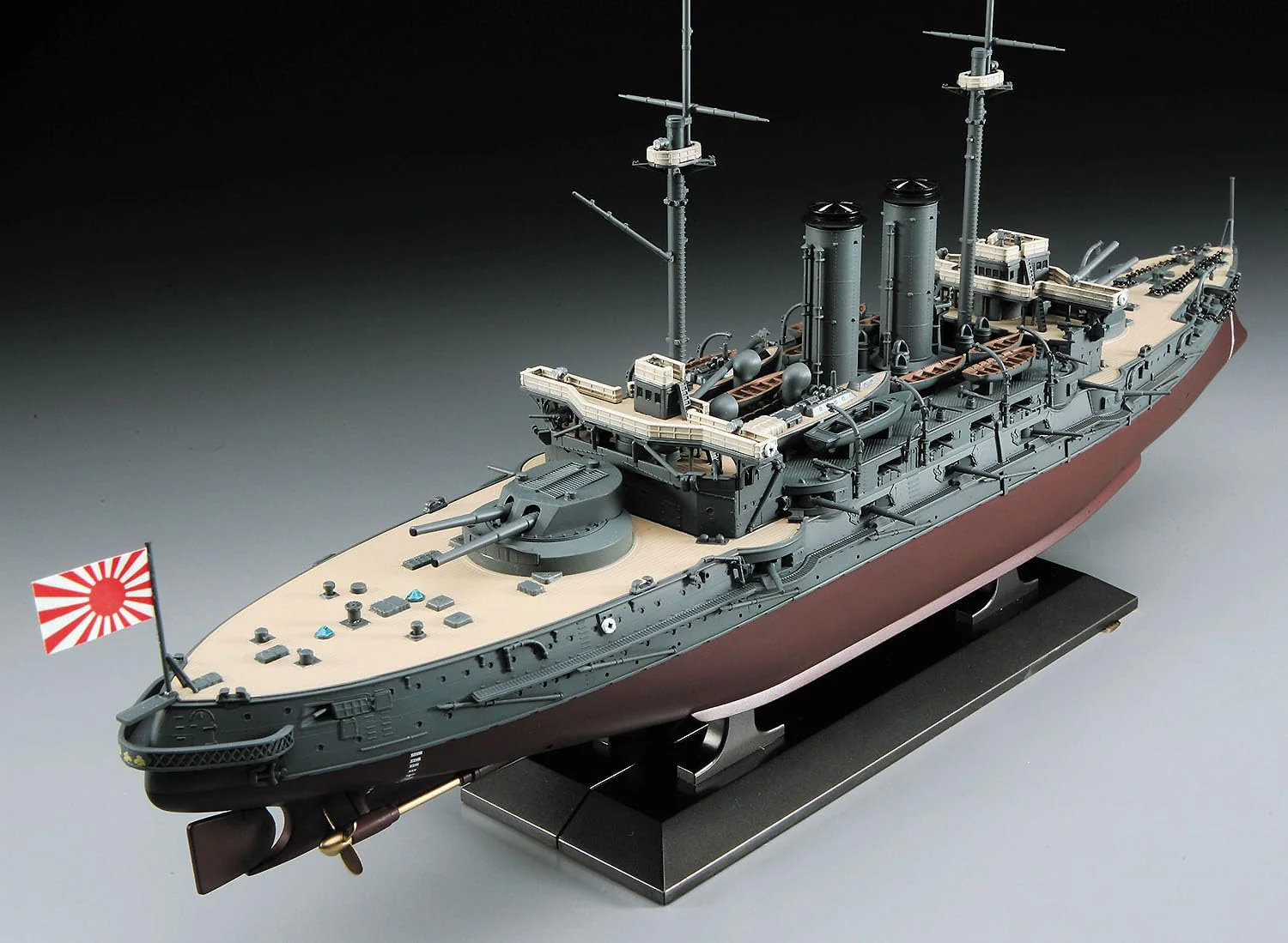 Hasegawa HAS Z21 - IJN Battleship Mikasa "Battle of Japanese Sea" - Image 3