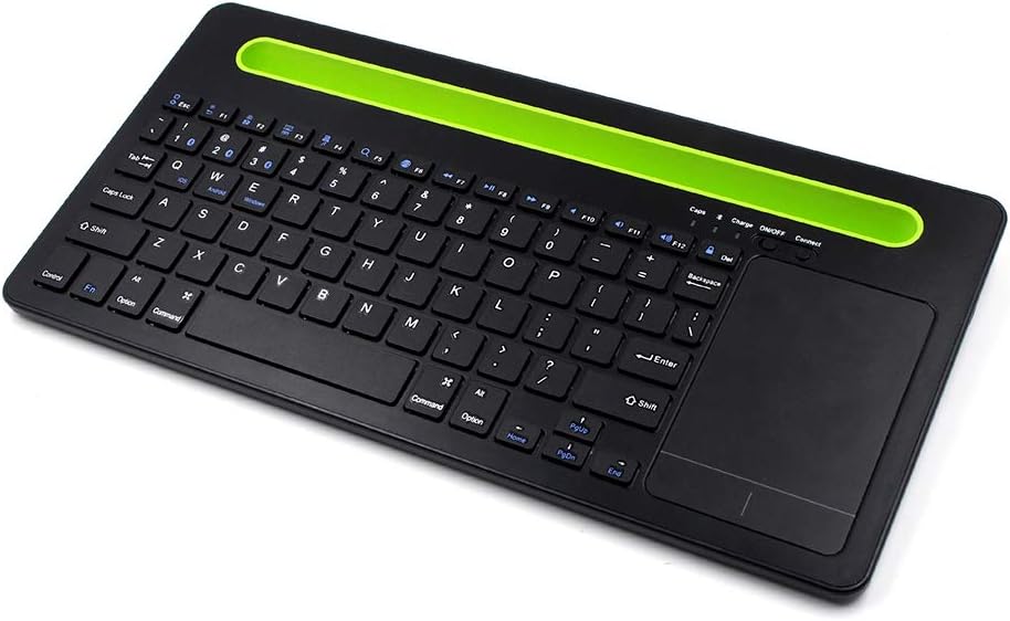 HDWR Tastatur mit Touchpad, Bluetooth 3.0, Ständer für Telefon oder Tablet, Multipairing, Dreikanalb - Image 3