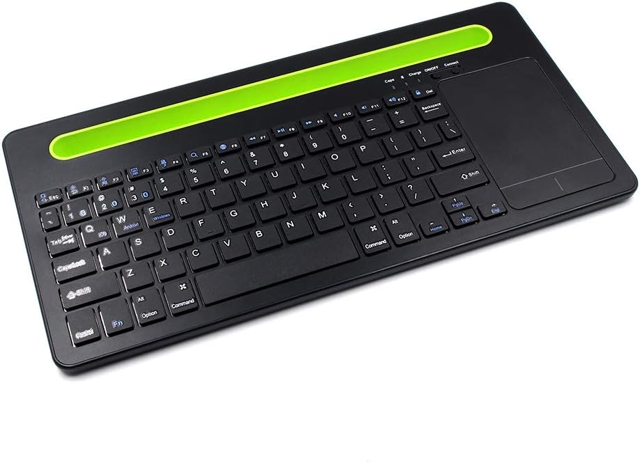 HDWR Tastatur mit Touchpad, Bluetooth 3.0, Ständer für Telefon oder Tablet, Multipairing, Dreikanalb - Image 5