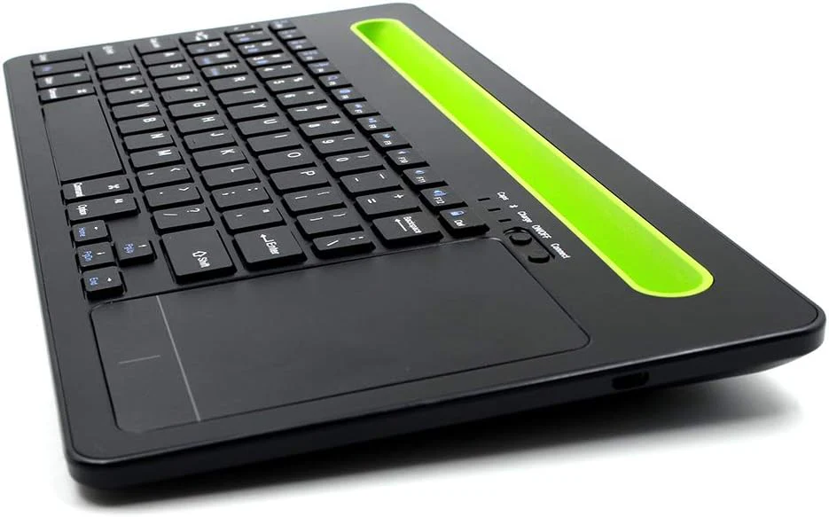 HDWR Tastatur mit Touchpad, Bluetooth 3.0, Ständer für Telefon oder Tablet, Multipairing, Dreikanalb - Image 6