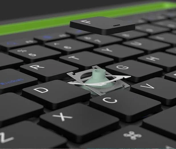 HDWR Tastatur mit Touchpad, Bluetooth 3.0, Ständer für Telefon oder Tablet, Multipairing, Dreikanalb - Image 7