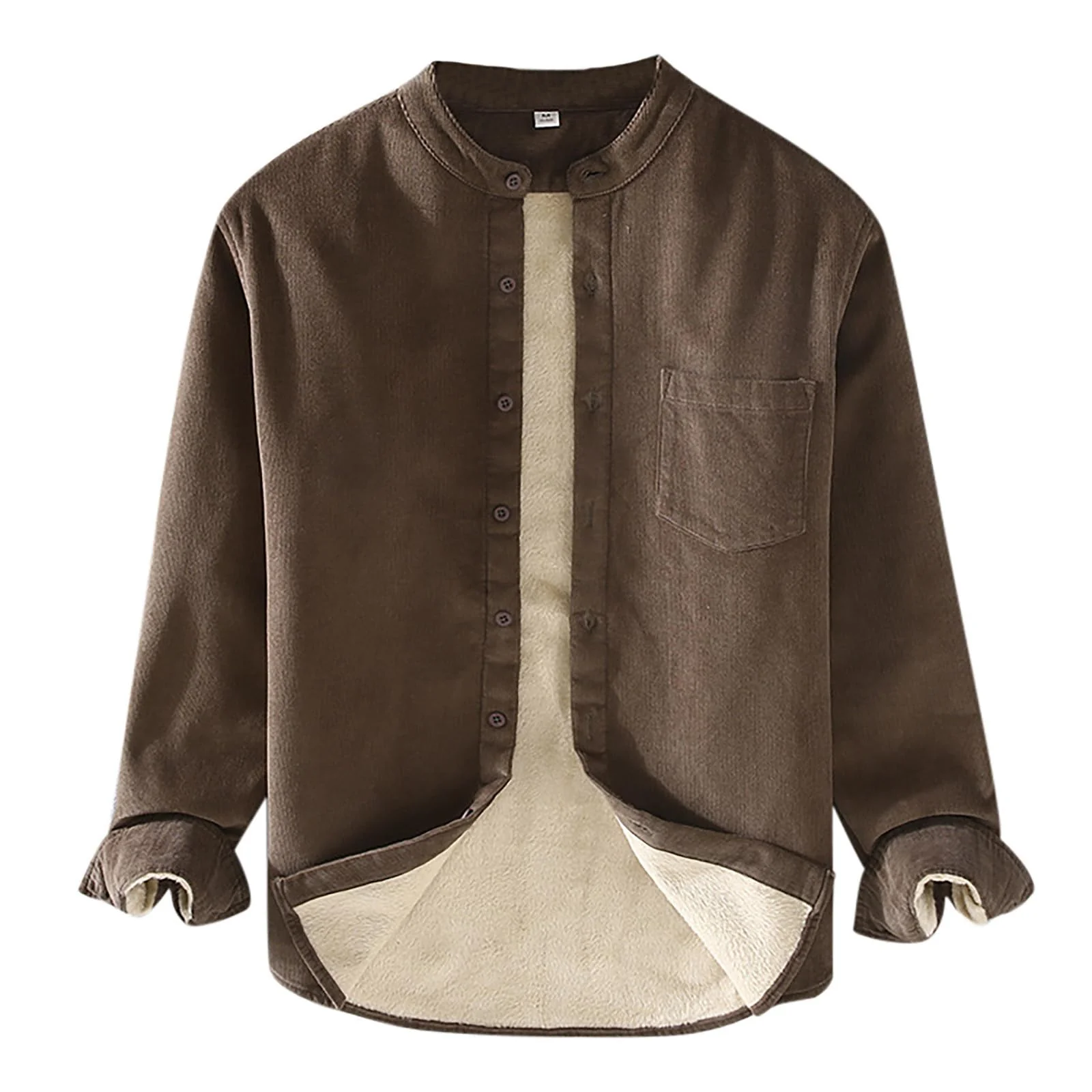 Hemdjacke Herren Cord Cordhemd Herren Braun Beige Hemd Herren Flanell Langarm Freizeithemden Für Her