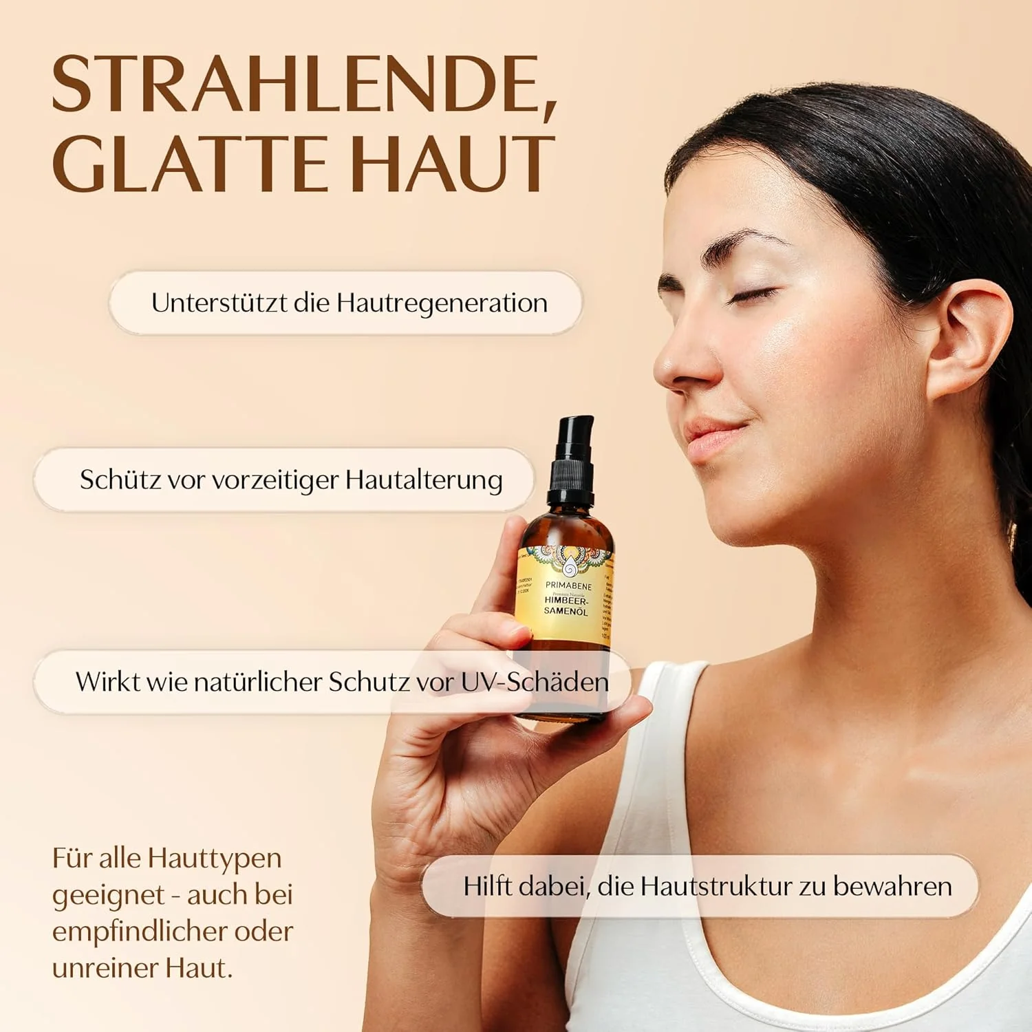 Himbeersamenöl 100% rein & kaltgepresst – Naturöl für Hautpflege, Haarpflege & Sonnenschutz– Reich a - Image 6