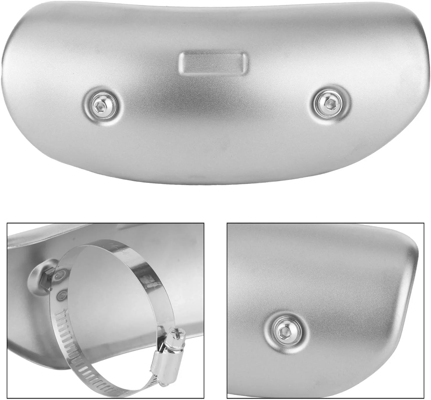 Hitzeschild für Auspuffrohr, Hitzeschild für Auspuffmittelrohr, Universelle Modifikation für Motorrä - Image 8