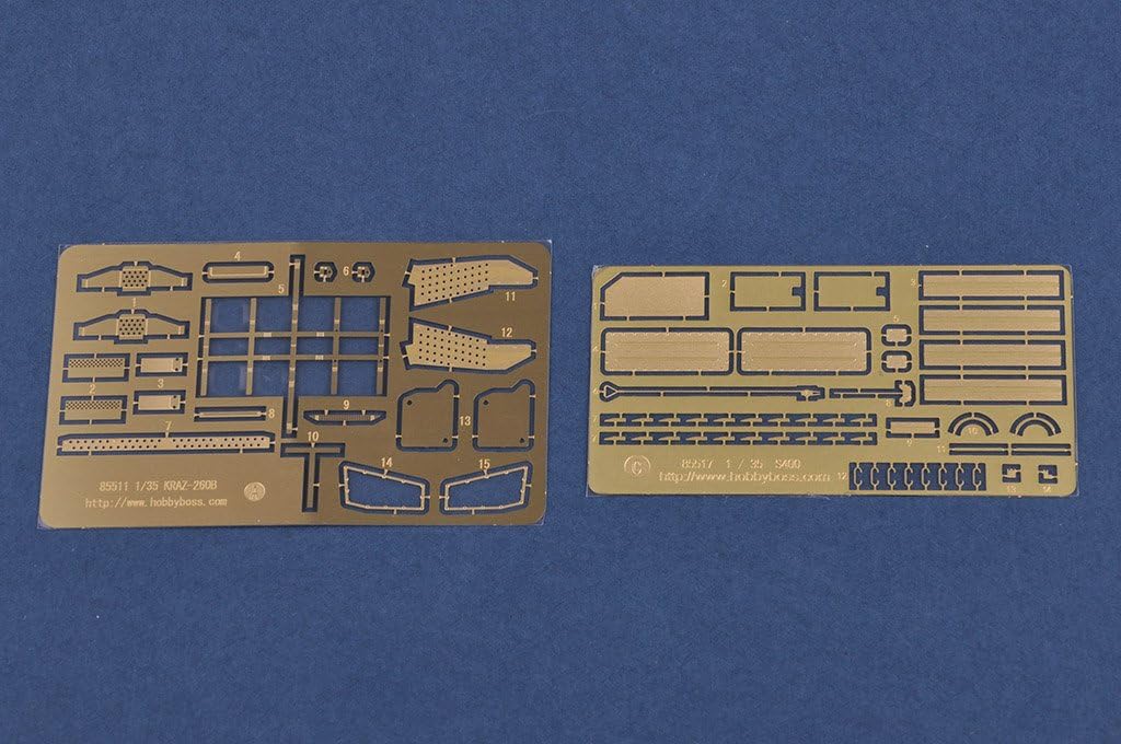 Hobby Boss 385511 Russian KrAZ-260B Trctor w S-300PMU 1/35 KrAZ-260 B mit 5P85TE Tel Modellbausatz, - Image 8