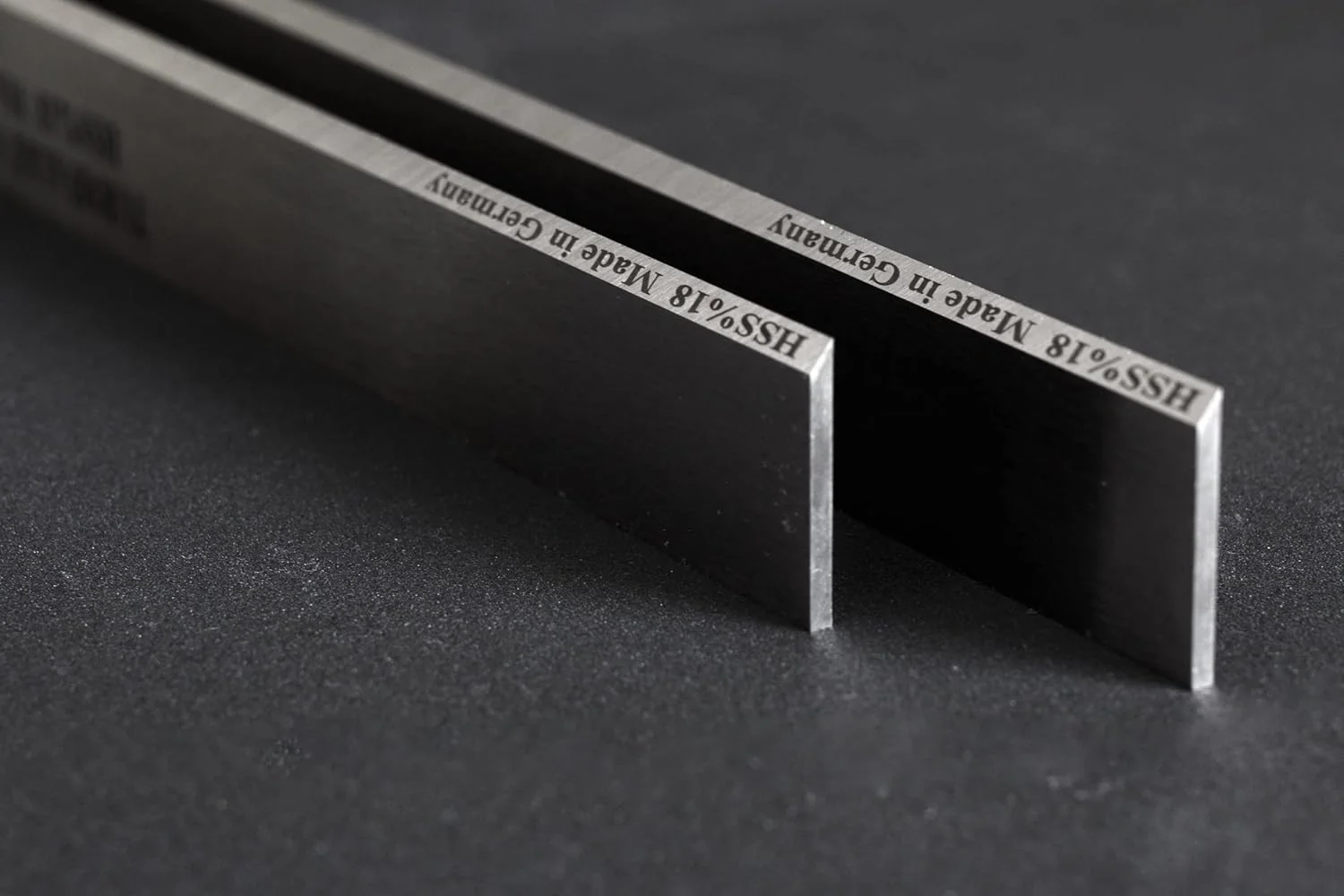 Hobelmesser für Kity 636, 637, 1636, 1637 HSS Wolfram 18%, 260x20x2,5mm (1 Satz = 2 Hobelmesser) - Image 3