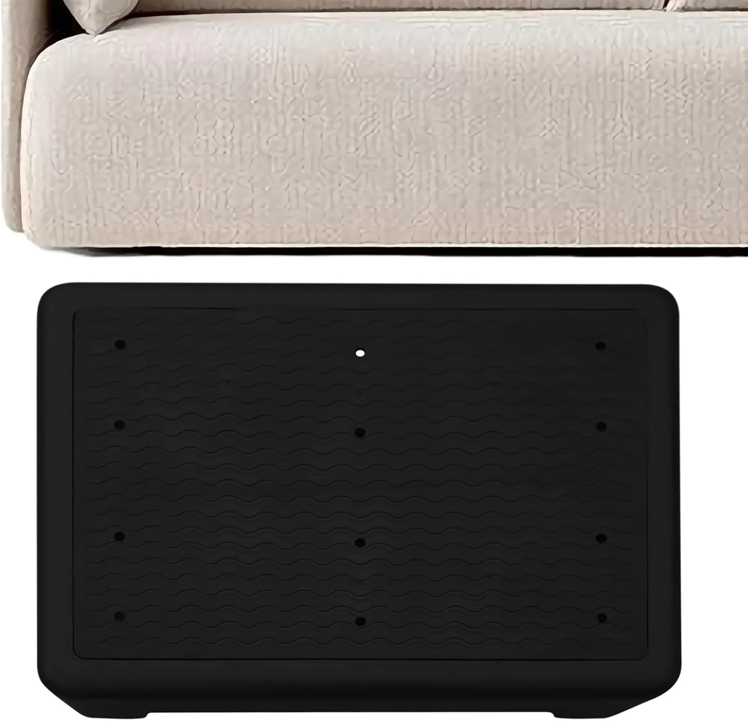 Hocker - Mobilitäts Tritthocker Für Senioren Am Bett | Rutschfester Fusshocker für Bett Badezimmer D - Image 8