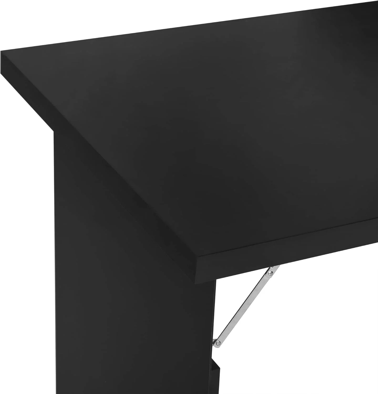 HOMCOM Wandtisch Wandklapptisch Klappschreibtisch mit Tafel Klappbarer Computertisch für Büro Schwar - Image 8