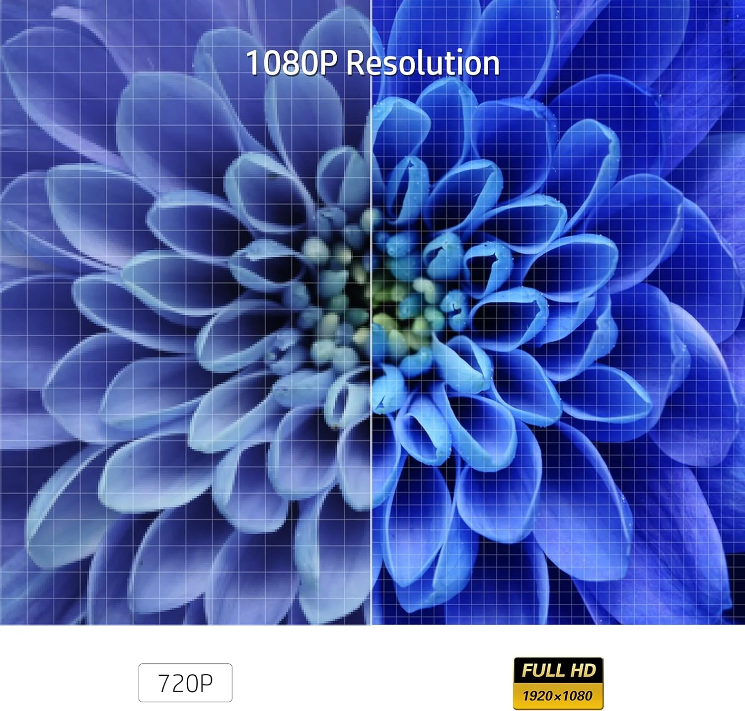 HP Projector MP2000 PRO, 1080P, 1500 LED / 650 ANSI Lumen, kabellose Konnektivität, Autofokus, Premi - Image 6