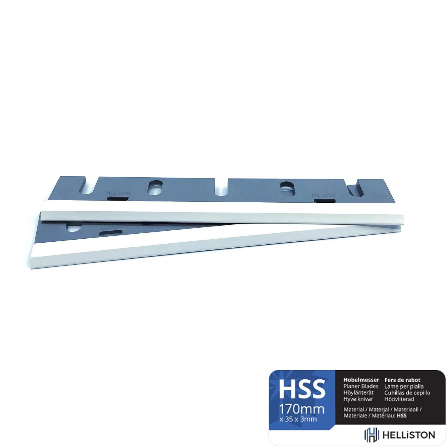 HSS Hobelmesser 170mm für Makita 1806, 1806B, 170 x 35 x 3 mm (2 Stück) - Image 6