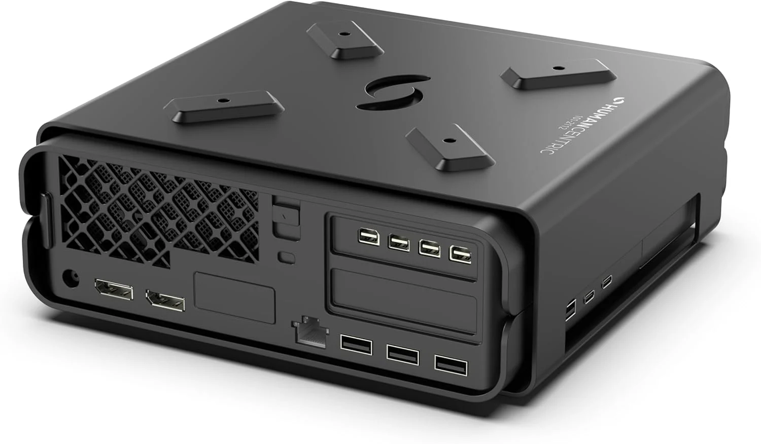 HumanCentric Dual VESA-Hülle kompatibel mit HP Z2 G9 Mini-PC, VESA-Halterung zwischen Monitorarm und - Image 2